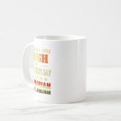 Wir sind immer noch Ungarin am St. Patrick's Day H Kaffeetasse (Vorderseite Links)