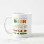 Wir sind immer noch Ungarin am St. Patrick's Day H Kaffeetasse (Links)