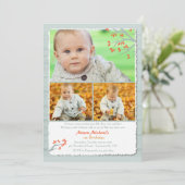 Wir sind in der Liebe Foto Einladung gefallen (Stehend Vorderseite)