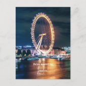 Wir sind in die Londoner Ankündigung über die Bewe Postkarte (Vorderseite)