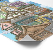 Wir sind in diesem gemeinsamen Poster (Coronavirus (Ecke)