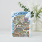 Wir sind in dieser gemeinsamen Postkarte (Coronavi (Stehend Vorderseite)