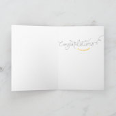 Wir sind in dir gelassen Glückwunsch Grußkarte Karte (Innenseite)