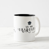 Wir sind Kalligraphie Zweifarbige Tasse (VorderseiteRechts)