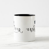 Wir sind Kalligraphie Zweifarbige Tasse (Mittel)