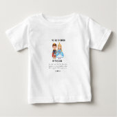 Wir sind Kinder des Königs Baby T-shirt (Vorderseite)