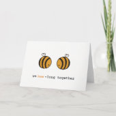 Wir sind lange zusammen karte (Vorderseite)