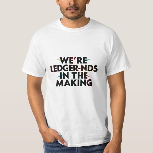 Wir sind LEDGER-nds im Making - Accounting Spaß T-Shirt (Vorderseite)