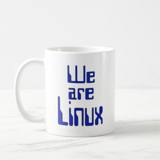 Wir sind Linux Kaffeetasse (Links)