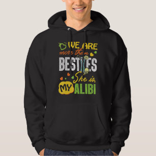 Wir sind mehr als Bestien, sie ist meine Alibi Mar Hoodie