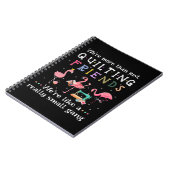 Wir sind mehr als nur Freunde zu quiltieren Notizblock (Linke Seite)