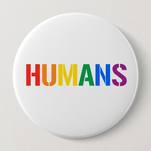 WIR SIND MENSCHEN BUTTON (Vorderseite)