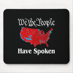 Wir sind Menschen haben gesprochen US-Sound Trump  Mousepad