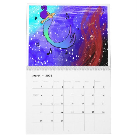 WIR SIND Mermaids Kalender (Mär 2026)