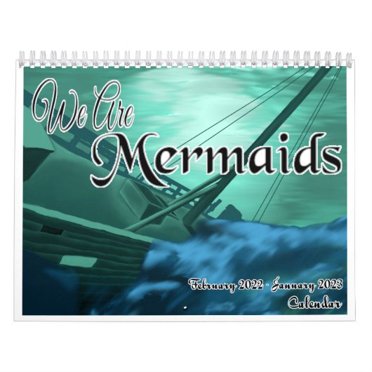 WIR SIND Mermaids Kalender (Titelbild)