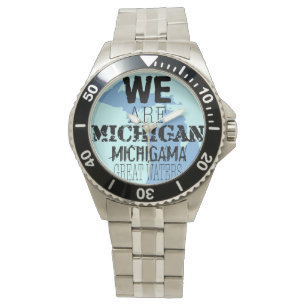 Wir sind Michigan Michigama Great Waters Armbanduhr