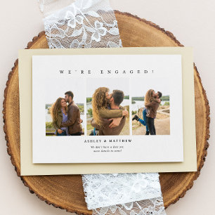 Wir sind Minimalistische Ankündigung von Foto Verl