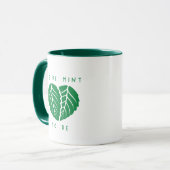 Wir sind Mint zu sein Tasse (Vorderseite Links)