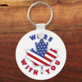 WIR SIND MIT IHNEN SCHLÜSSELANHÄNGER (Vorderseite)