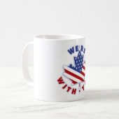 WIR SIND MIT IHRER KAFFEE TASSE (Vorderseite Links)