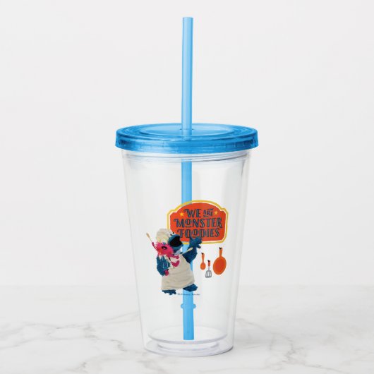 Wir sind Monster-Feinschmecker Acryltrinkbecher (Vorderseite)