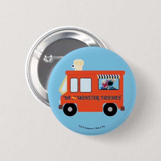 Wir sind Monster-Feinschmecker Button (Vorne & Hinten)