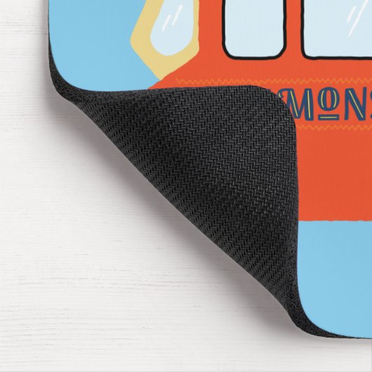 Wir sind Monster-Feinschmecker Mousepad (Ecke)