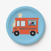 Wir sind Monster-Feinschmecker Pappteller (Vorderseite)