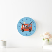 Wir sind Monster-Feinschmecker Runde Wanduhr (Zuhause)