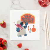 Wir sind Monster-Feinschmecker Serviette (Beispiel)