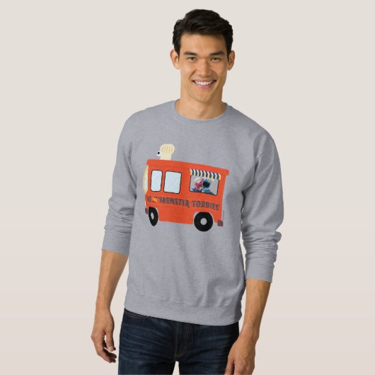 Wir sind Monster-Feinschmecker Sweatshirt (Vorne ganz)