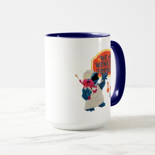 Wir sind Monster-Feinschmecker Tasse (VorderseiteRechts)