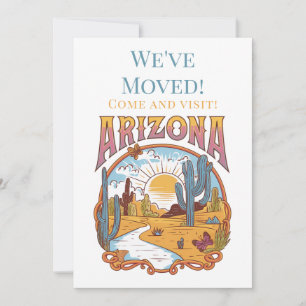 Wir sind nach Arizona gezogen Ankündigung