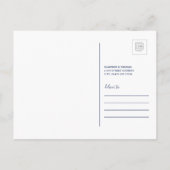 Wir sind nach Arizona gezogen Einladungspostkarte (Rückseite)