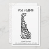 Wir sind nach Delaware-Staat umgezogen, Floral Man Ankündigung (Vorne/Hinten)