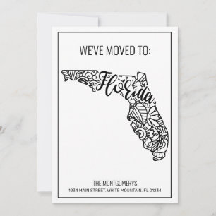 Wir sind nach Florida Staat gegangen Floral Mandal Ankündigung