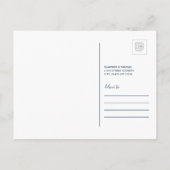 Wir sind nach Idaho gezogen Einladungspostkarte (Rückseite)