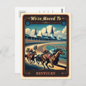 Wir sind nach Kentucky gezogen | Vintage Postkarte (Vorne/Hinten)