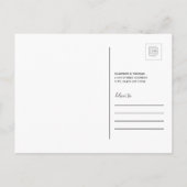 Wir sind nach Maryland gezogen Einladungspostkarte (Rückseite)