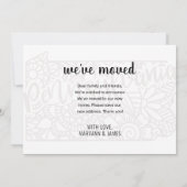 Wir sind nach Pennsylvania Staat Floral Mandala üb Ankündigung (Rückseite)