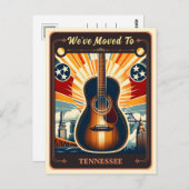 Wir sind nach Tennessee gezogen | Vintage Postkart Postkarte (Vorne/Hinten)