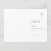 Wir sind nach Virginia gezogen Einladungspostkarte (Rückseite)