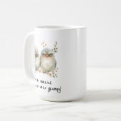 Wir sind natürlich Verheiratet, dass wir gruselig  Kaffeetasse (Vorderseite Links)