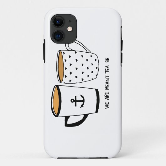 Wir sind 'ne Tee Case-Mate iPhone Hülle (Rückseite)