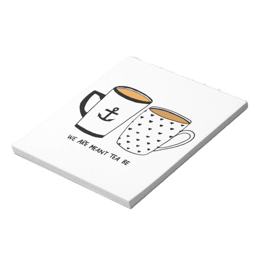 Wir sind 'ne Tee Notizblock (Rotiert)