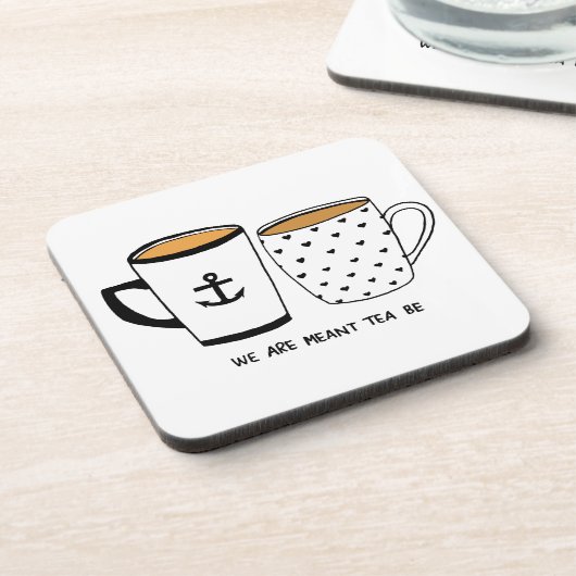 Wir sind 'ne Tee Untersetzer (Linke Seite)