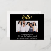 Wir sind neu in der Ankündigung des Fotos der Nach (Vorderseite/Rückseite)