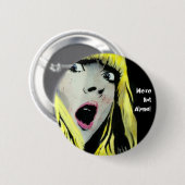 "Wir sind nicht allein!" Knopf Button (Vorne & Hinten)