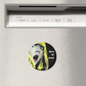 "Wir sind nicht allein!" Magnet (In Situ (Geschirrspüler))