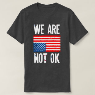 Wir sind nicht auf dem Kopf der amerikanischen Fah T-Shirt